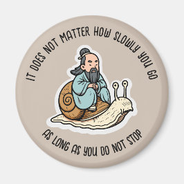 Imã Confúcio e caracol