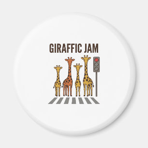 Imã Congestionamento Giraffico Cruzamento de Girafa Di