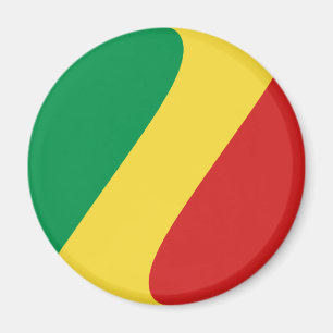 Imã Congo-Brazzaville — Magneta de Sinalizador Fisheye