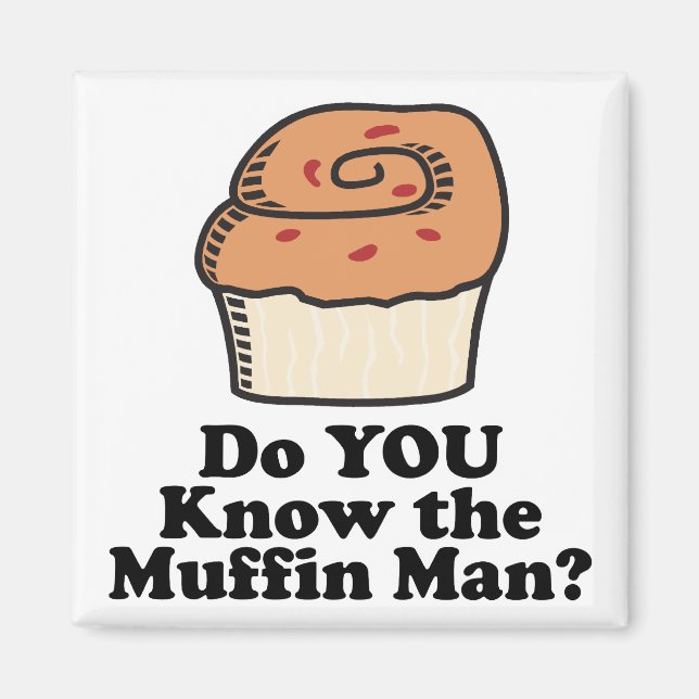 Imã conheça o homem do muffin (Frente)