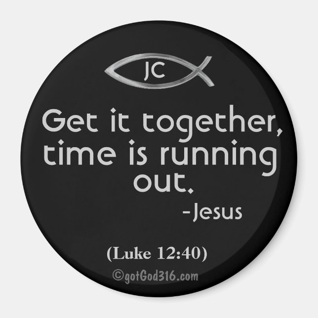 Imã Conheça o site gotGod316.com (Frente)
