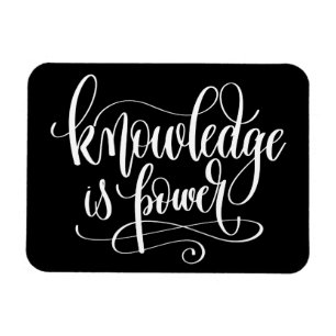 Ímã Conhecimento é Poder