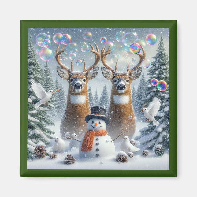 Imã Conifer Blizzard Magnet (Frente)