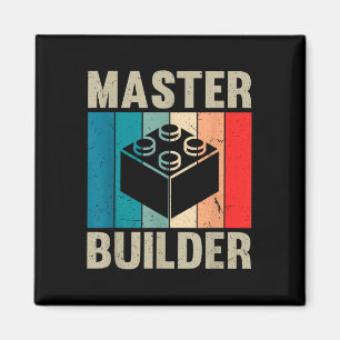 Imã Conjunto de Blocos de Construção Brinquedos Master