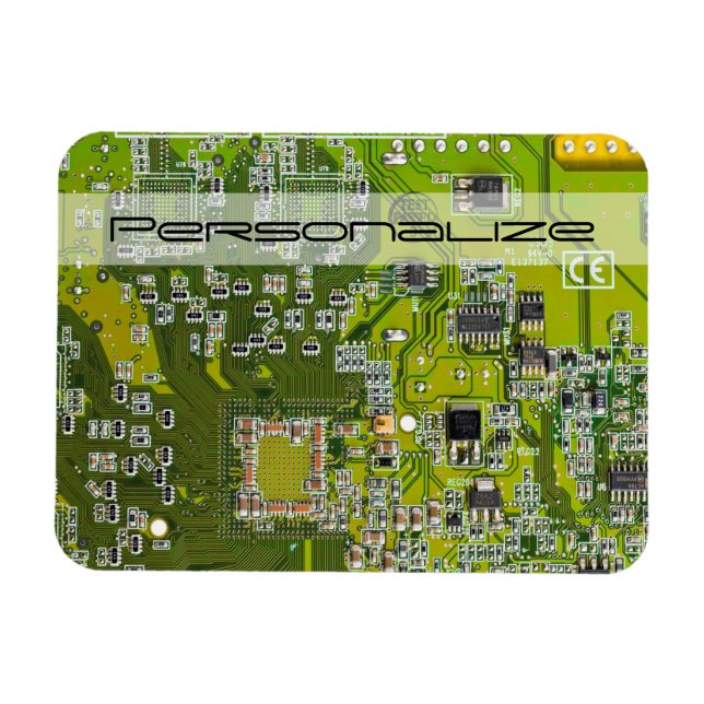 Ímã Conjunto de circuito impresso Circuito verde PCB C (Horizontal)