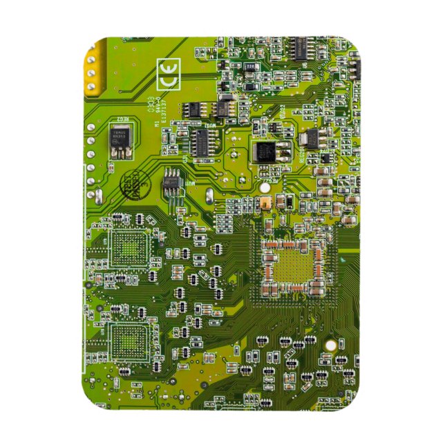 Ímã Conjunto de circuito impresso Circuito verde PCB C (Vertical)