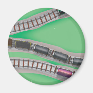 Imã Conjunto de Comboios