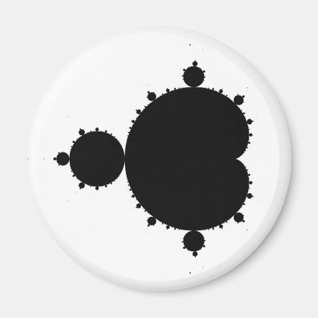 Imã Conjunto de Mandelbrot 01 - Fractal (Frente)