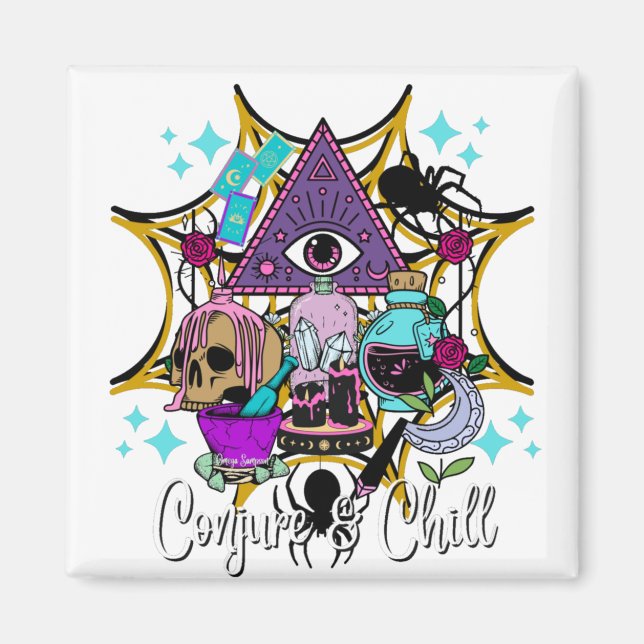 Imã Conjure & Chill (Frente)