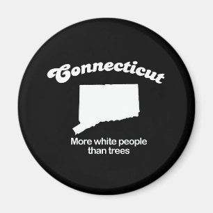 Imã Connecticut - pessoas mais brancas do que o