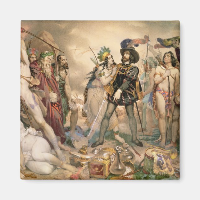 Imã Conquista do México (Frente)