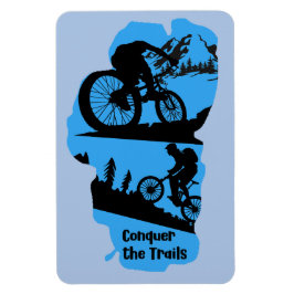 Ímã Conquiste a trilha: Montanhas do lago Tahoe