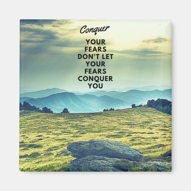 Imã Conquiste seu temor (Frente)