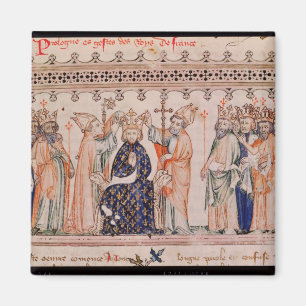 Imã Consagração Philippe III le Hardi Rei de