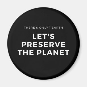 Imã Consciência ambiental pára as mudanças climáticas