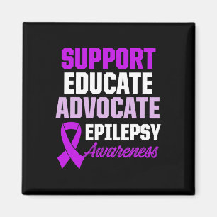 Imã Consciência da Epilepsia Guerreiro Epilético Sobre