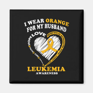 Imã Consciência da leucemia - Visto laranja para o meu