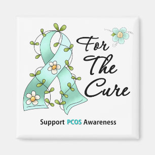 Imã Consciência de PCOS eu visto a fita da cerceta