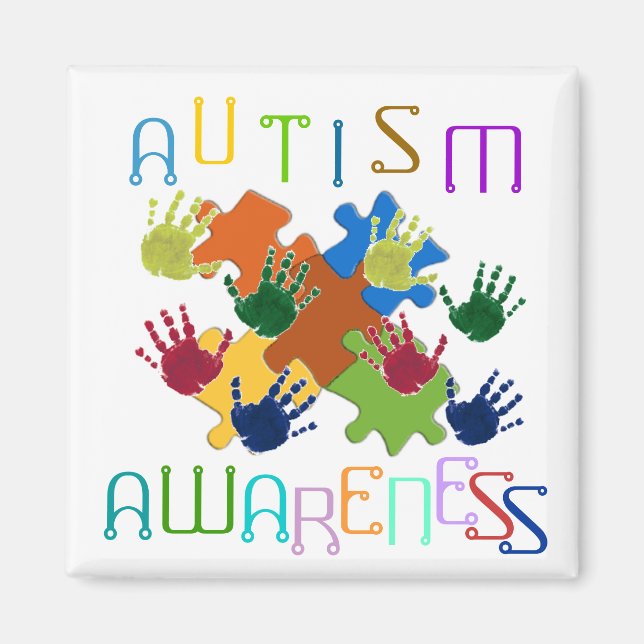 Imã Consciência do Autismo (Frente)
