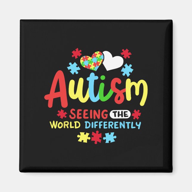 Imã Consciência do Autismo (Frente)