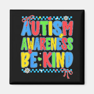 Imã Consciência do autismo elegante seja gentil para m