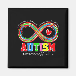 Imã Consciência do Autismo Eu Mudaria o Mundo Por Você