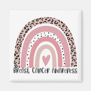 Imã Consciência do Cancer Amarelo Rosa
