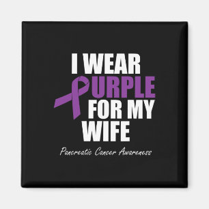 Imã Consciência do câncer de pâncreas Eu Visto Roxo Pa
