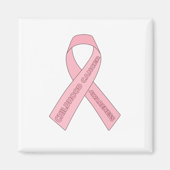 Imã Consciência do Cancer infantil (Frente)