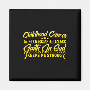 Imã Consciência do Cancer infantil Deus me mantém fort