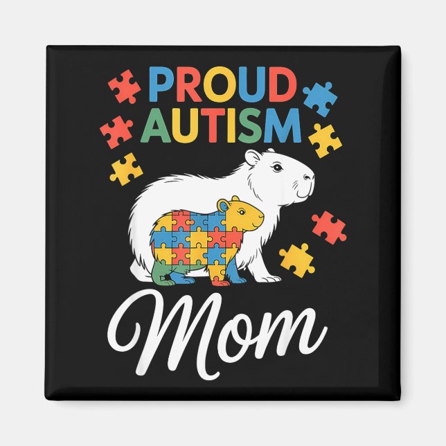 Imã Conscientização do autismo (Frente)