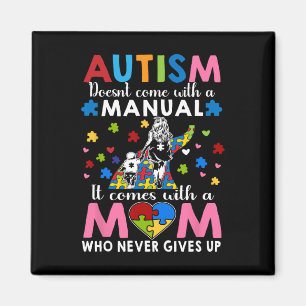 Imã Conscientização do Autismo 2025 Não Vem Com Um Man