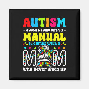 Imã Conscientização do Autismo 2025 Não Vem Com Um Man