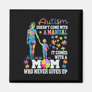 Imã Conscientização do Autismo 2025 Não Vem Com Um Man
