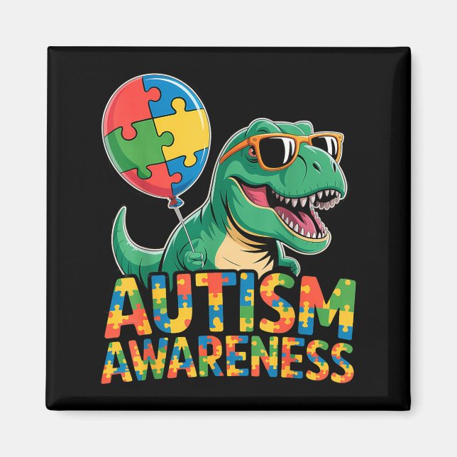 Imã Conscientização sobre autismo (Frente)
