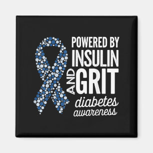 Imã Conscientização sobre Diabetes Design 22