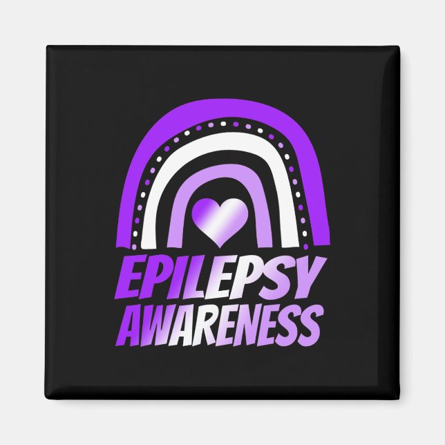 Imã Conscientização sobre Epilepsia Crianças com Epile (Frente)