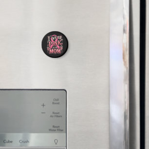 Imã Conscientização sobre o Câncer de Mama Eu Uso Rosa