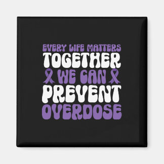 Imã Conscientização sobre overdose - Podemos prevenir 