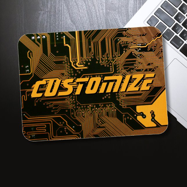 Ímã Conselho de Circuito Laranja de PCBs Personalizado (Criador carregado)