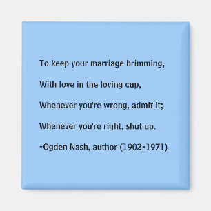Imã Conselho do casamento - ímã