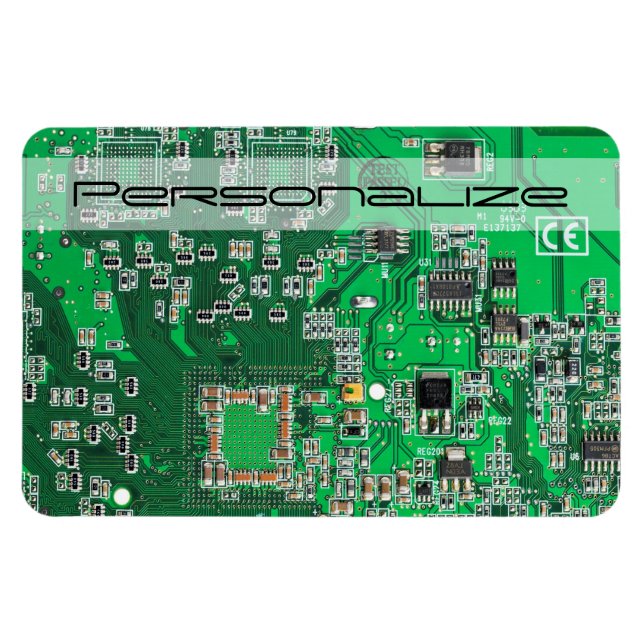 Ímã Conselho do Circuito do Conjunto PCB Verde do Circ (Horizontal)