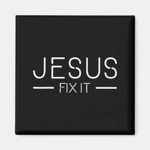 Imã Conserta Isso Jesus Moda Cristã Divertida