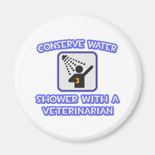 Imã Conservar água... Chá com um veterinário