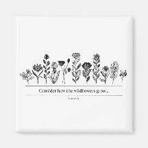 Considere como as flores selvagens crescem