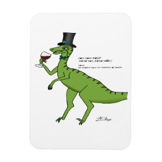 Ímã Consoante do Bebendo de vinho