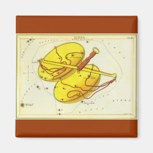 Imã Constelação da Escala de Libra da Astrologia Zod