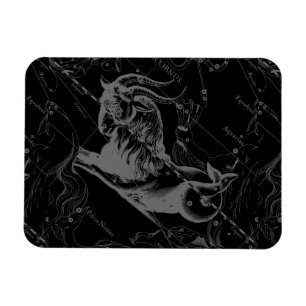 Ímã Constelação de Capricórnio Hevelius 1690 a Preto