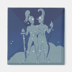 Imã Constelação do gêmeo dos Gêmeos da astrologia 