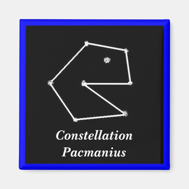 Imã Constelação Pacmius - ímã (Frente)